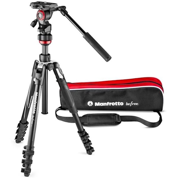 Manfrotto Befree Advanced MVKBFRL-LIVE Jalustat, jossa Manfrotto 494 Keskipallo pää
