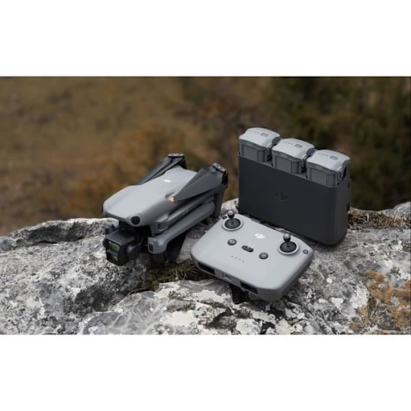 Drone DJI Air 3 Fly More Combo DJI RC-N2 Grå