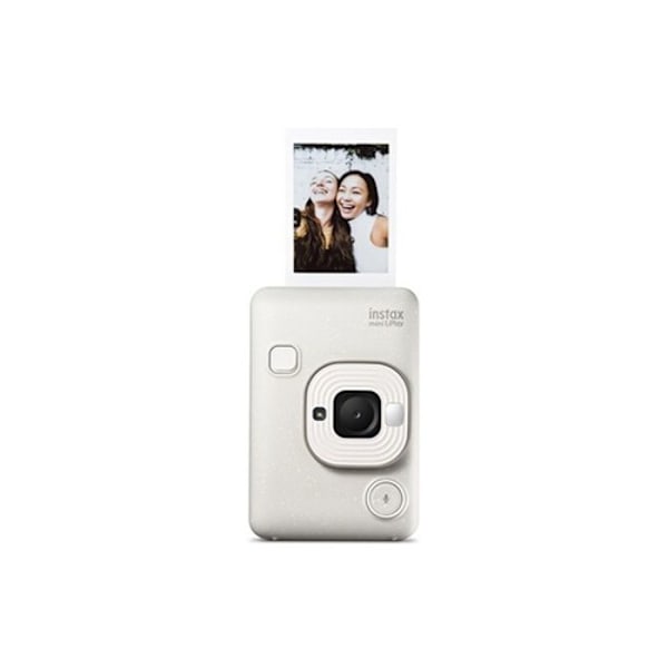 Fujifilm Instax Mini Liplay Instant Camera Vit Vit