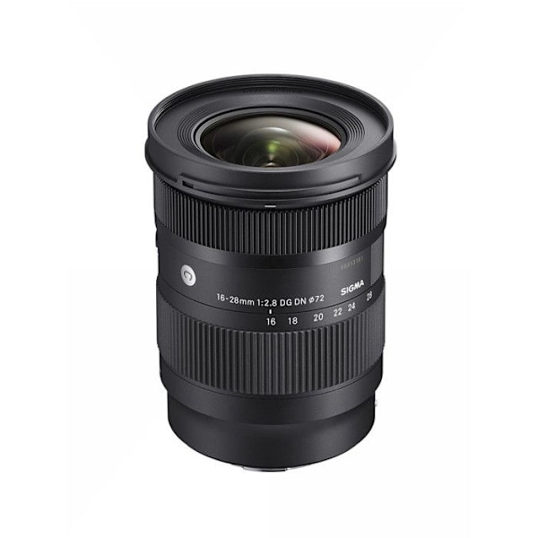 Vidvinkelobjektiv - SIGMA - 16-28mm - Bländare F/2.8 - Sony FE-fattning - Video/Vlogging