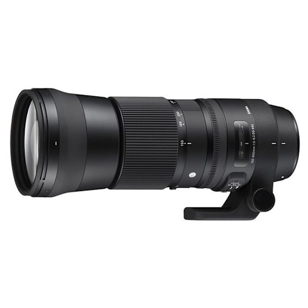 Sigma 150-600 f/5-6.3 dg os hsm contemporary objektiv kompatibel med nikon Svart