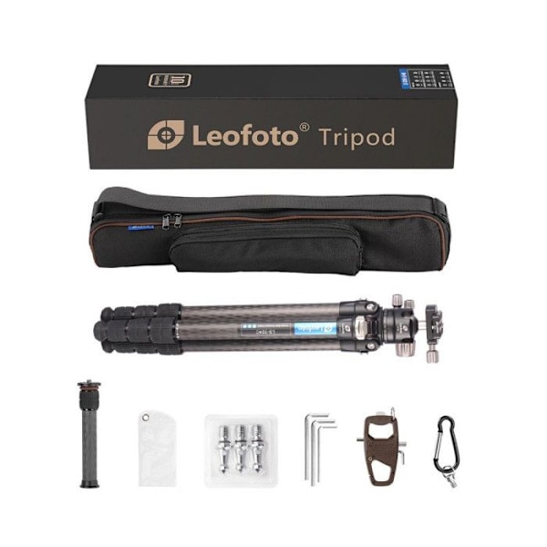 Leofoto stativ ranger ls-324c + kuglehoved lh-40