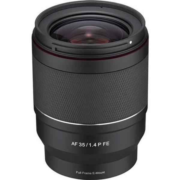 Objektiv med Fast Brændvidde - Samyang - AF 35mm F1.4 P FE - Blænde F1.4 - Sony FE Fatning - Let og Kompakt