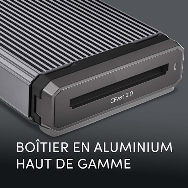 SanDisk Professional Pro-Reader Cfast ekstern hukommelseskortlæser USB 3.2 (2. generation) (USB 3.1) Space Grey