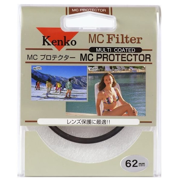 Kenko MC-suojafiltri 62mm objektiivinsuojus 162217-5205