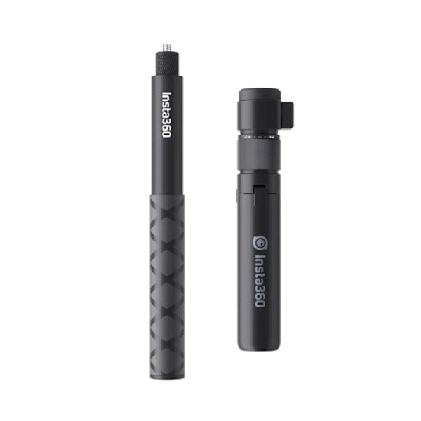 Insta360 Bullet Time Kit - Ergonomisk håndtag med integreret stativ - X-EVO Camcorder kompatibel - Sort