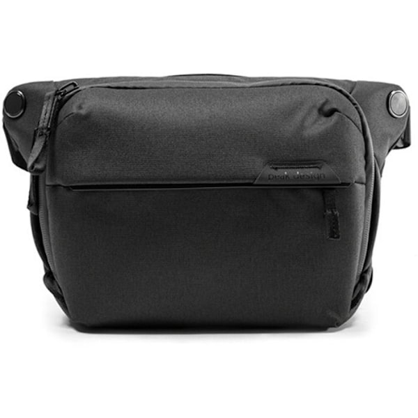 Skuldertaske - Peak Design - Everyday Sling 6L v2 - Sort - Lomme til linser - Vandafvisende