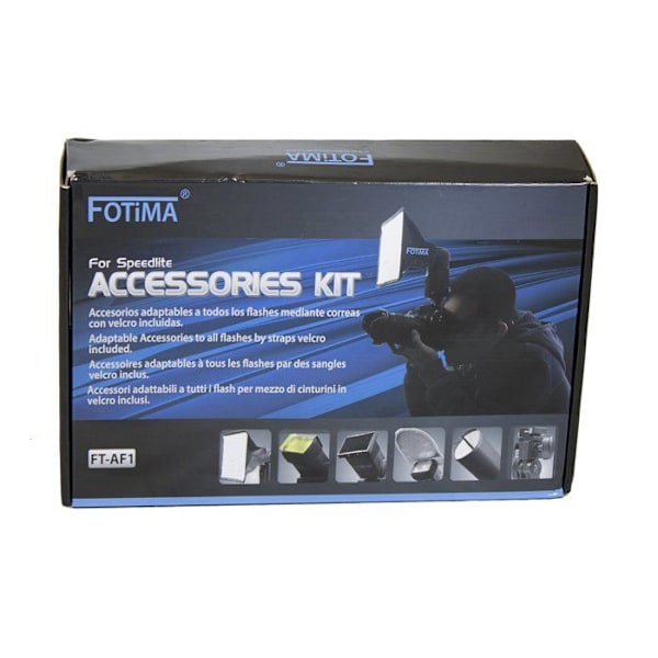 Kit flash - kokonaispaketti Fotima - 220024 - Speedlite AF1 FT-Lisävarusteet - valaistussetti