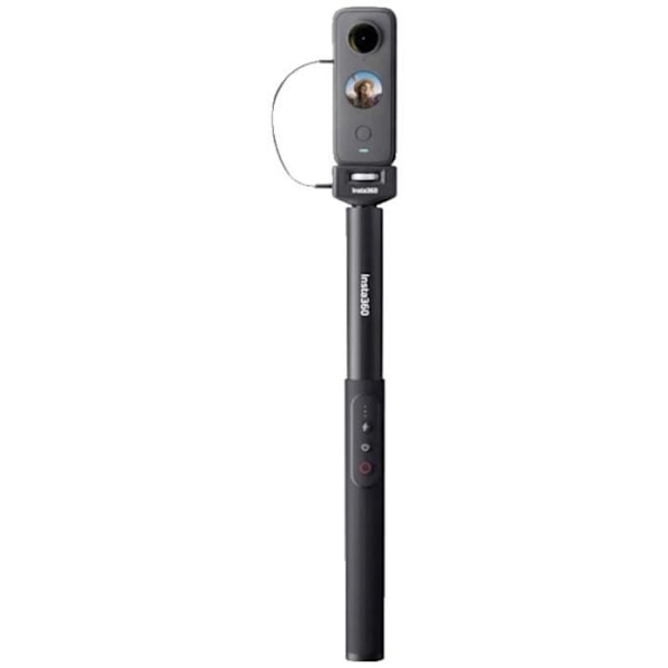 Selfiestativ - INSTA360 - CINSPHD/F - Svart - Inbyggt batteri - 3D-kulled - 500 g