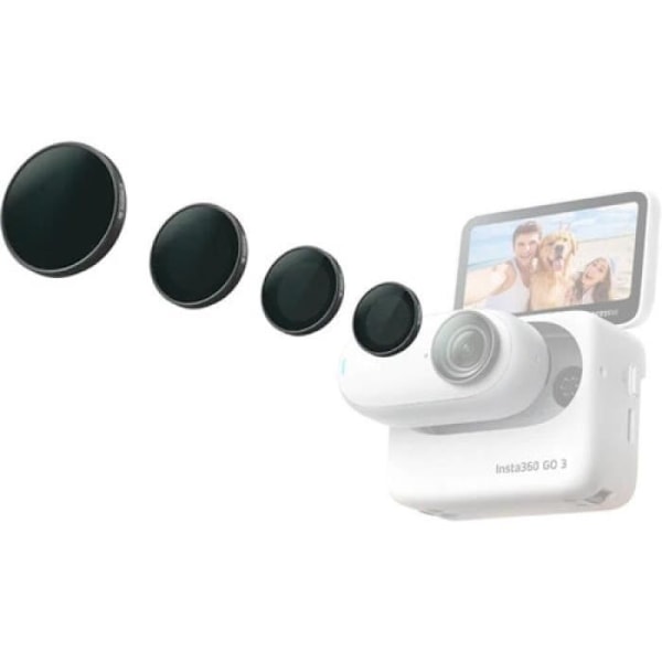 Insta360 ND Suodatinsetti GO 3 - CINSBBKR - väri: Musta