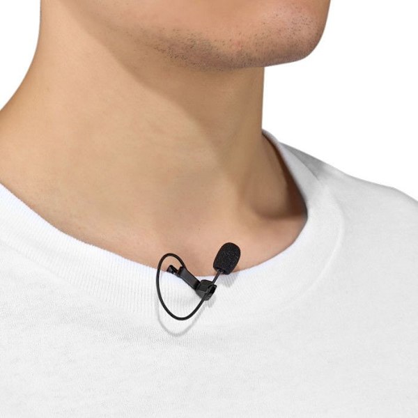 Mikrofon - Joby - Wavo Lav Pro - Svart - Kompakt - Hög ljudkvalitet Svart