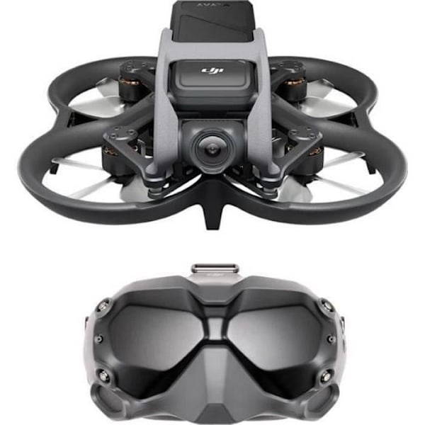 Drone DJI Avata Fly Smart Combo - 4K 50ips og 60ips - Sort Sort, Grå
