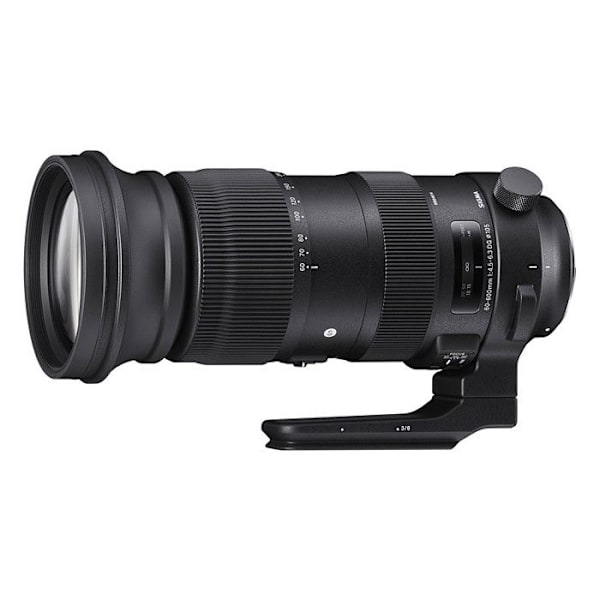 Teleobjektiv - Sigma - 60-600mm F4.5-6.3 - Bländare 4,5-6,3 - Brännvidd 60-600mm - MILC Svart