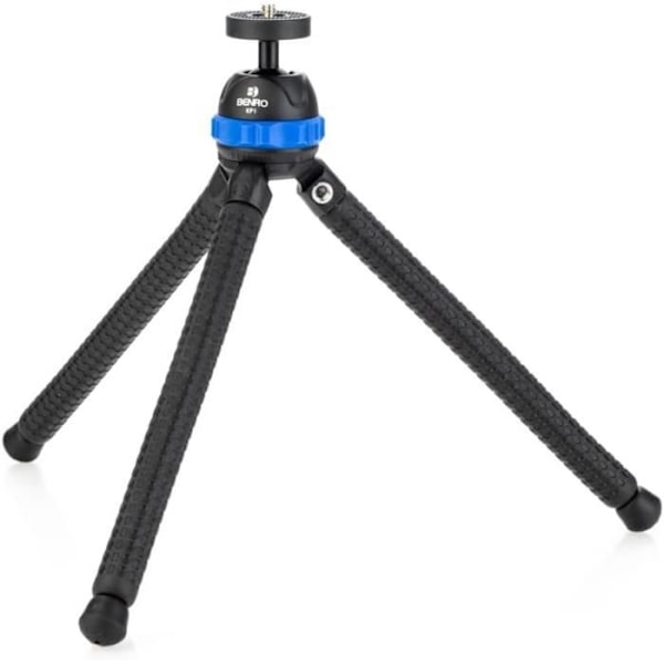 Fleksibel Stativ - Benro - KoalaPod KP1 - Gummi - 3,3 Pund - Sort