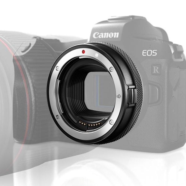 Canon-hybridikuvaputki EF-adapterirengas EOS R -kameraan ohjausrengas.