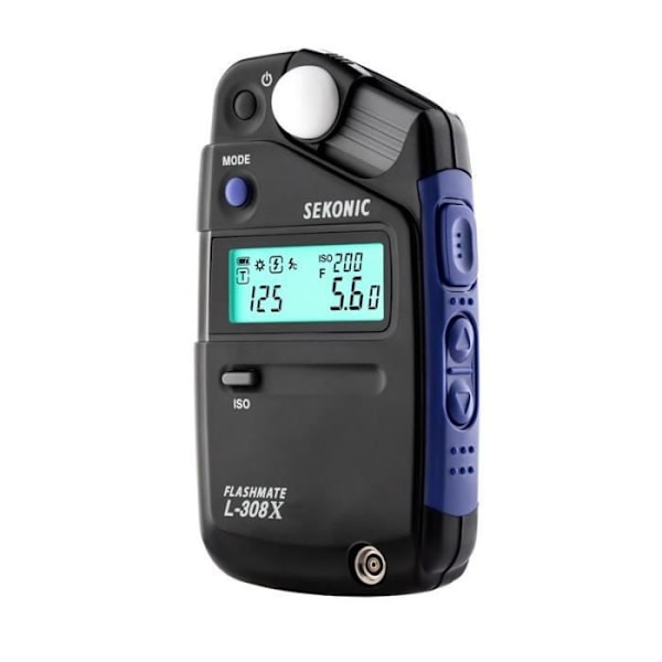 3-in-1 valot mittari - SEKONIC - FLASHMATE L-308X - Suoran/heijastuvan valon mittaus - Taustavalolla varustettu LCD-näyttö
