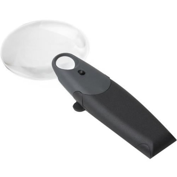 Loupe FreeHand FH-25 HD - CARSON - 5x - Indbygget LED Sort