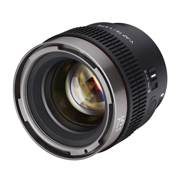 Samyang objektiv v-af 75mm t/1.9 sony e
