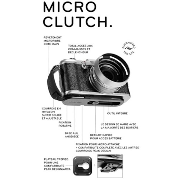 Peak Design Micro Clutch i-plate
