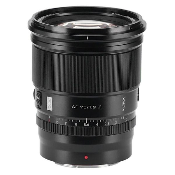 Viltrox för hybrid fast brännvidd xf-75 f1.2 af pro nikon z-mount aps-c Svart