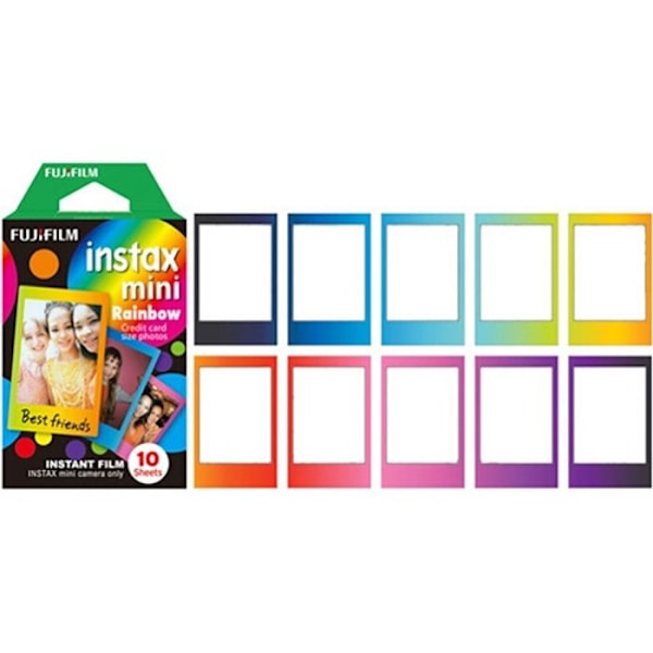 FUJIFILM INSTAX MINI SATEEN KUVAT 10 KAPPALETTa