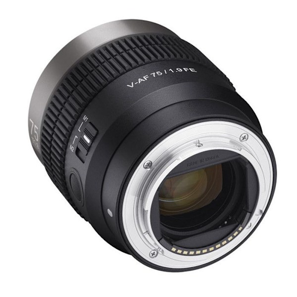 Samyang objektiv v-af 75mm t/1.9 sony e