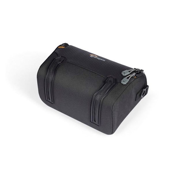 Lowepro Adventura SH 140 III olkalaukku hybridikameralle ja järjestelmäkameralle mustana.