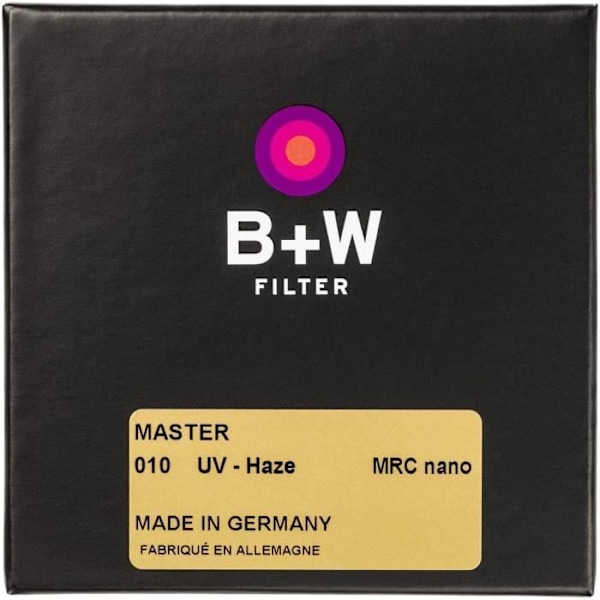UV-suodatin - BW - Nano Master - 55mm - MRC Nano - Musta