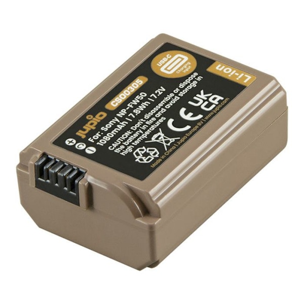 Jupio akku sony np-fw50 ultra usb-c