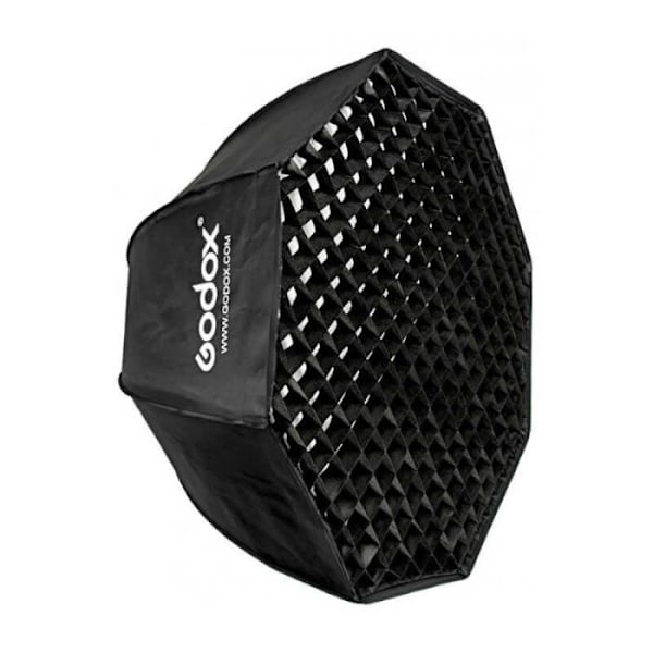 Softbox Octa GODOX - 95cm - irrotettava säleikkö ja Bowens-kiinnitys