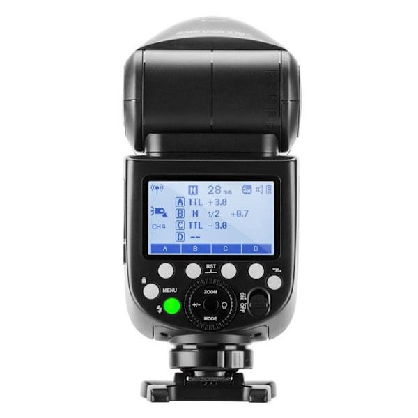 Godox salama speedlite v1 integroitu vastaanotin yhteensopiva canonin kanssa