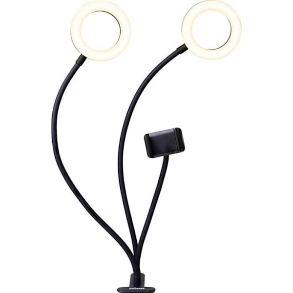 DÖRR SLR-12 Bi-Color LED ringljus - För visning - Batteri Två tonig