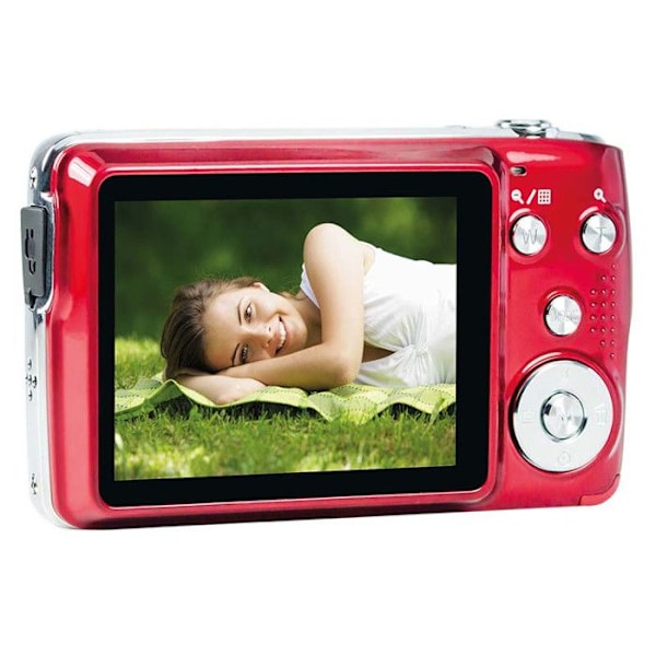 AGFA PHOTO Realishot DC8200 - Compact Cam digitalkamera (18MP, Full HD-video, 2,7'' LCD-skærm, 8X optisk zoom, batteri