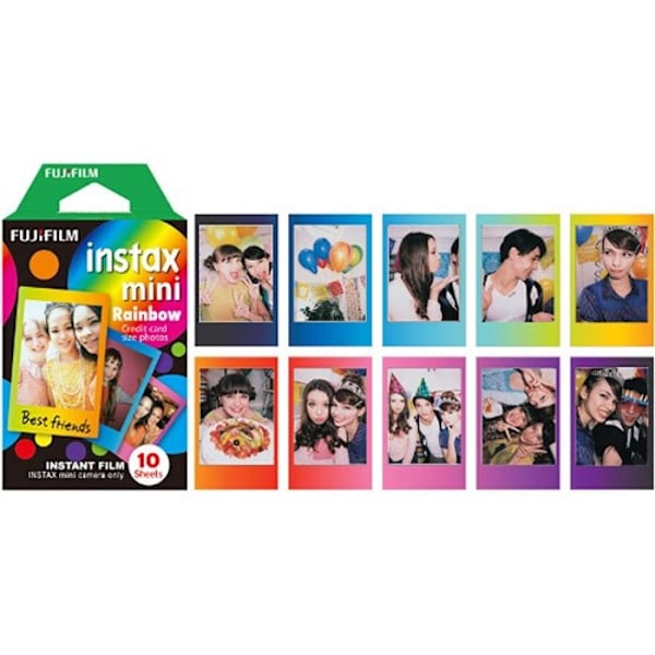 FUJIFILM INSTAX MINI SATEEN KUVAT 10 KAPPALETTa