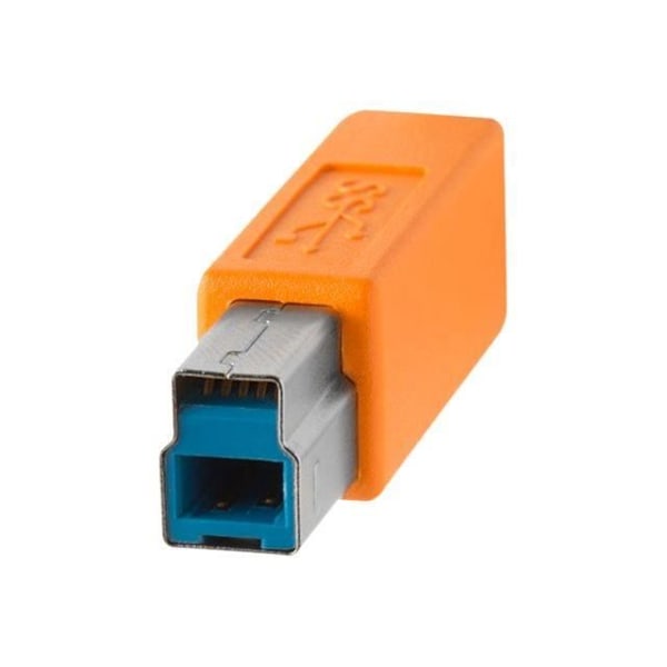 TetherPro USB-kaapeli - Oranssi - USB Type B (M) USB Type A (M) - USB 3.0 - 4.6 m