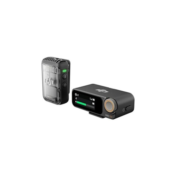 DJI Mic 2 (1 TX + 1 RX) Transparent svart