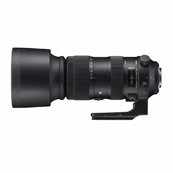 Teleobjektiv - Sigma - 60-600mm F4.5-6.3 - Blænde 4,5-6,3 - Focal længde 60-600mm - MILC