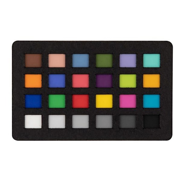 Calibrite - CCC-NANO - ColorChecker Nano: Färgkarta för fotografering, 24 x 40 mm Flerfärgad