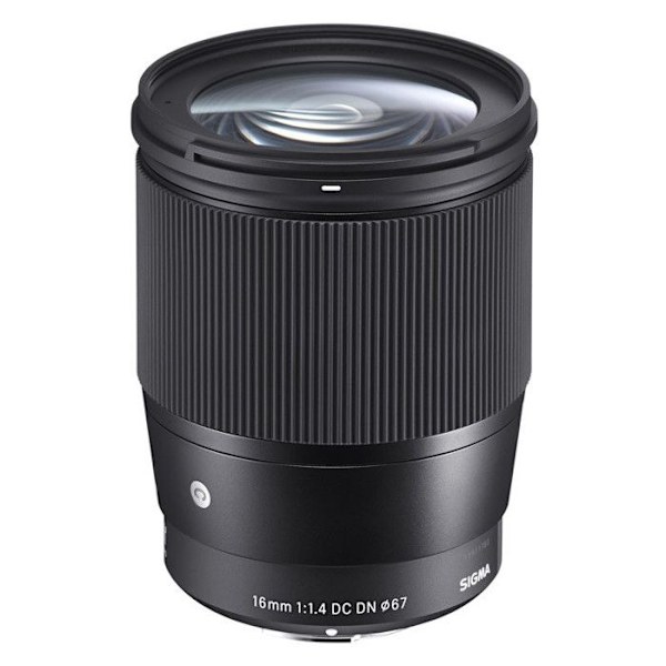 SIGMA 16mm F1.4 DC DN Modernt vidvinkelobjektiv för Canon EF-M