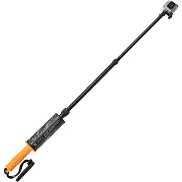 UKPro POLE 38HDF:n anodisoitu oranssi alumiininen kelluntatuki taskukameralle (Action Cam)