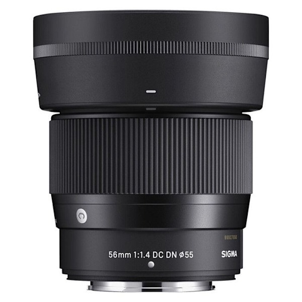 Objektiv med Fast Brændvidde - Sigma - 56mm - f/1.4 - Fuji-X Mount - Kompakt Teleobjektiv