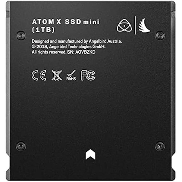 Extern SSD-hårddisk - ANGELBIRD - ATOmX - Läshastighet upp till 540 MB/s - Kapacitet 1 TB