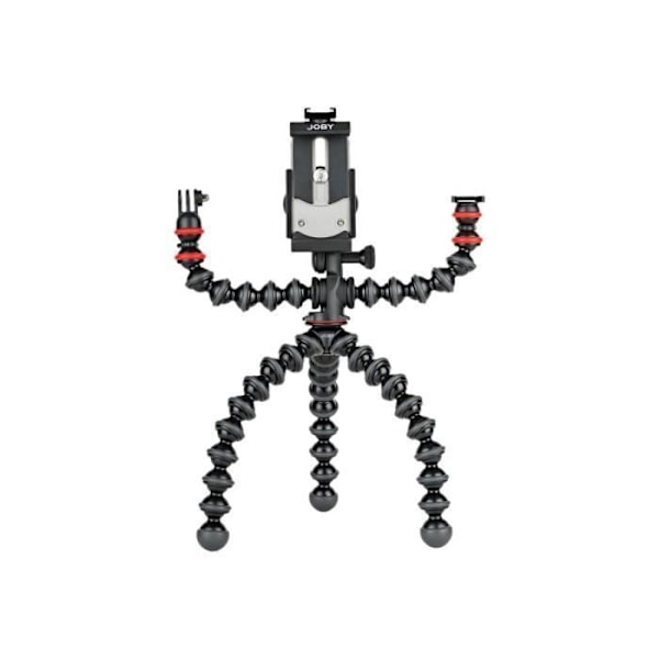 JOBY GorillaPod Mobile Rig til mobiltelefon - Fleksible ben og aftagelige forlængerrør - Sort