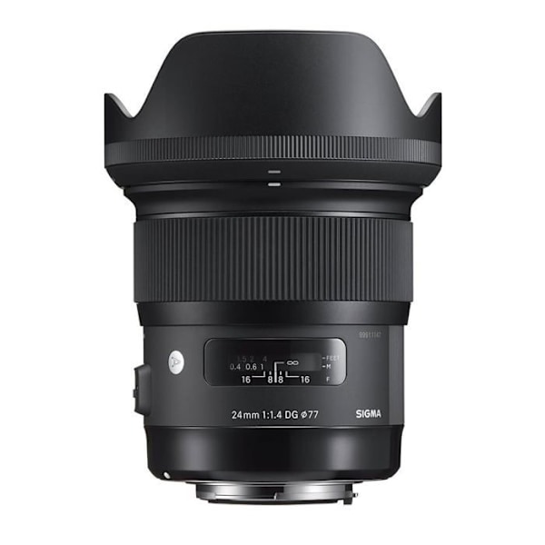 SIGMA 24mm f/1.4 ART Nikon vidvinkelobjektiv - Maximal bländare F1.4 - Maximal skärpa - Mjuk bokeh