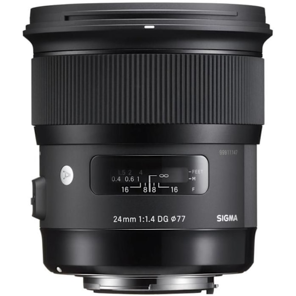 SIGMA 24mm f/1.4 ART Nikon vidvinkelobjektiv - Maximal bländare F1.4 - Maximal skärpa - Mjuk bokeh