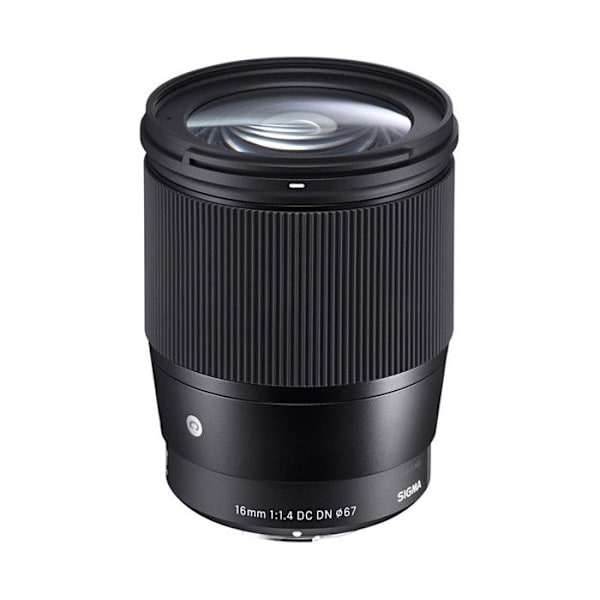 Objektiv - Sigma - 16 mm F1.4 DC DN - Blænde F1.4 - Micro Four Thirds - Vidvinkel Sort