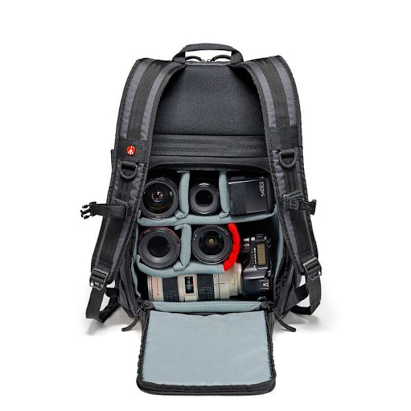 Manfrotto MB MN-BP-MV-50 - FOTO-, AUDIO- OG VIDEO-TASKE - Rygsæk til Spejlrefleks/Hybrid Kamera Sort