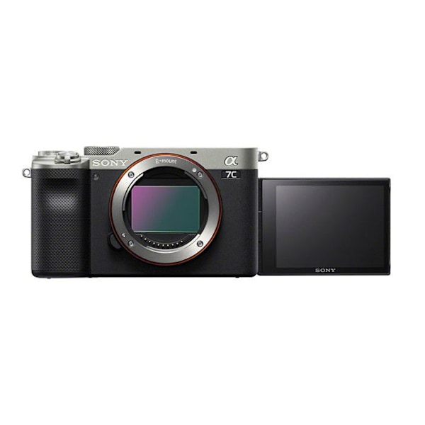 Kamerahybrid - SONY - Alpha 7C - 5-akselinen vakaus - 4K-video - Wi-Fi/Bluetooth/NFC Svart