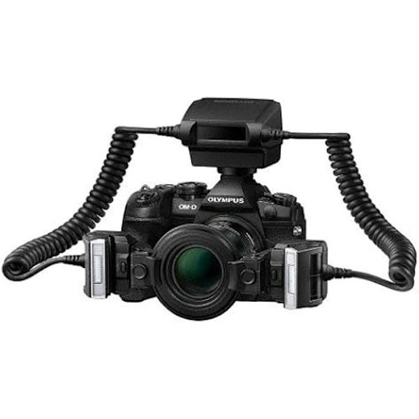 Flash Makro - OLYMPUS - STF-8 - Sort - Trådløs kontrol - Kompatibel med andre kameraer