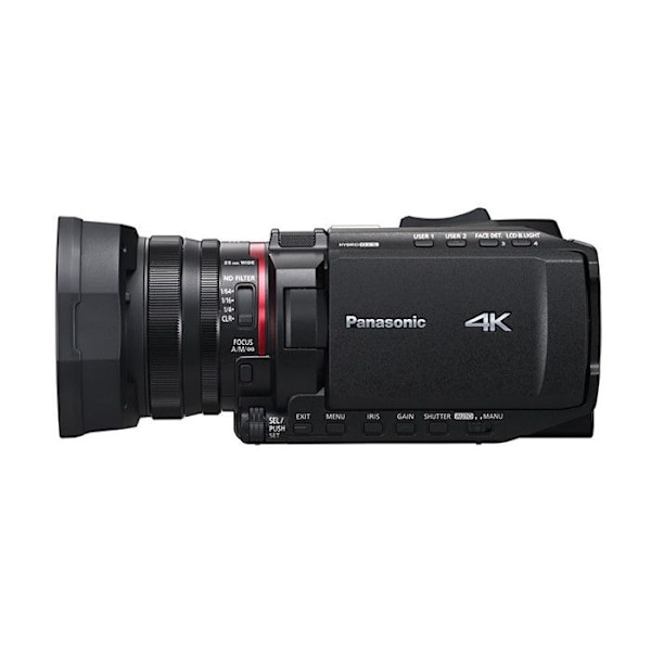 Panasonic camescope hc-x1200e - 4k musta